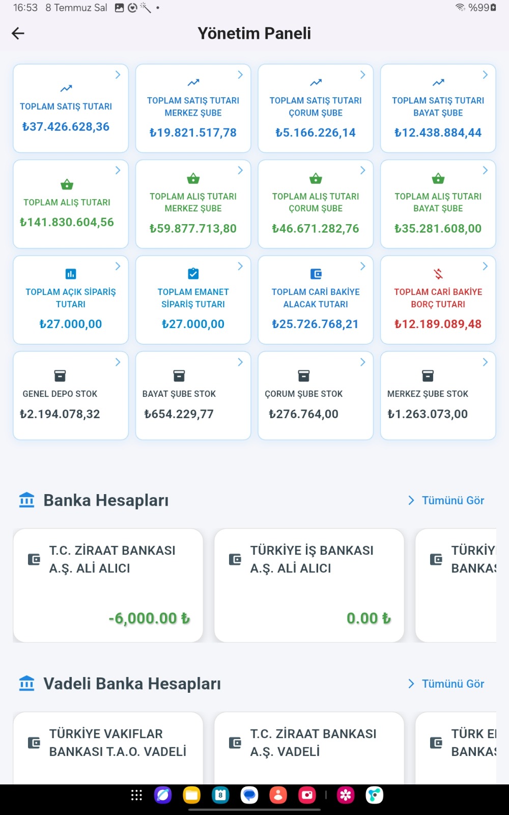 Android Ekran 10