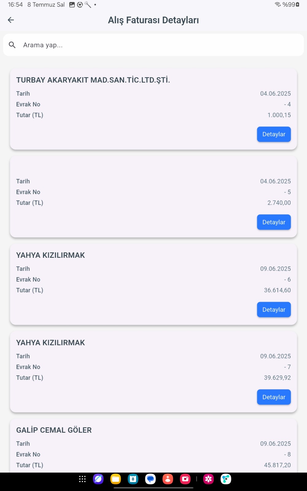 Android Ekran 12